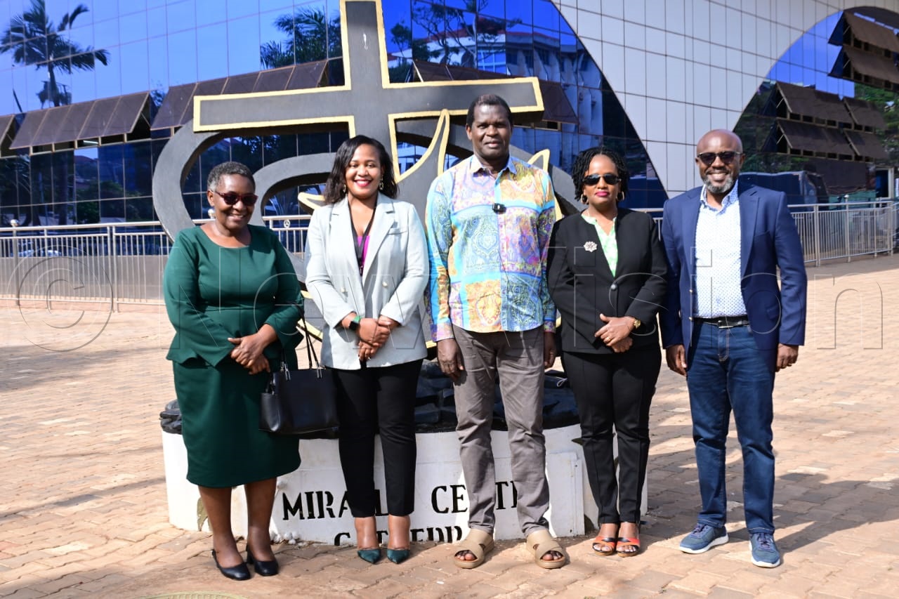 Pastor Kayanja with the Vision Group team.