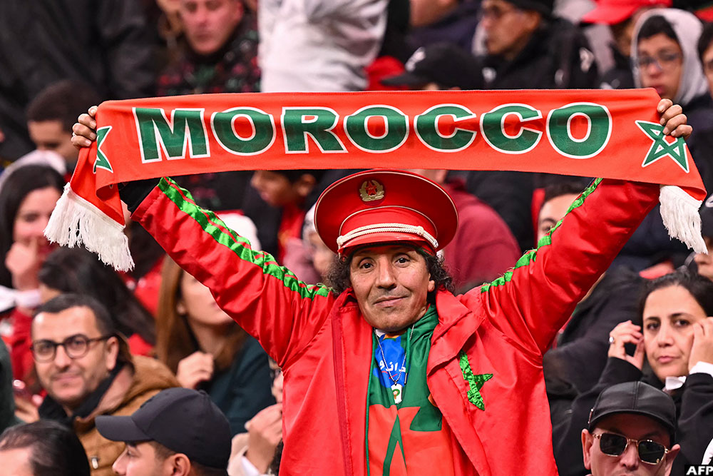 Moroccan supporters are demanding the best from Africa's top-ranked nation