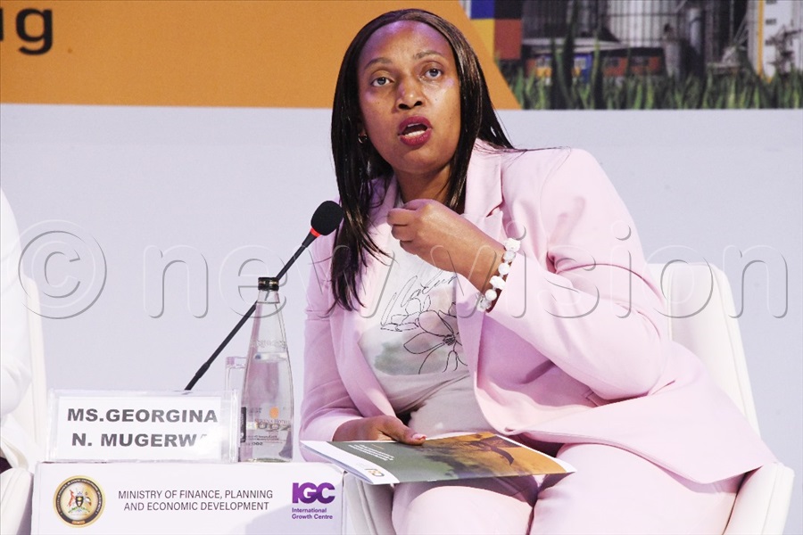 Georgina Mugerwa, Assistant Commissioner Ministry of trade in charge of external trade.