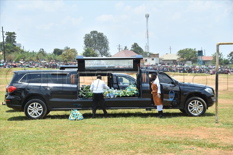 Byaruhanga said the large number of people present at the venue demonstrated the love they had for the fallen king. (All Photos by Richard Sanya)