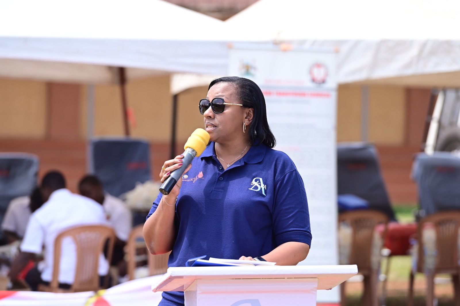 SICPA Uganda Country Manager Suzan Mweheire Kitariko remarks.