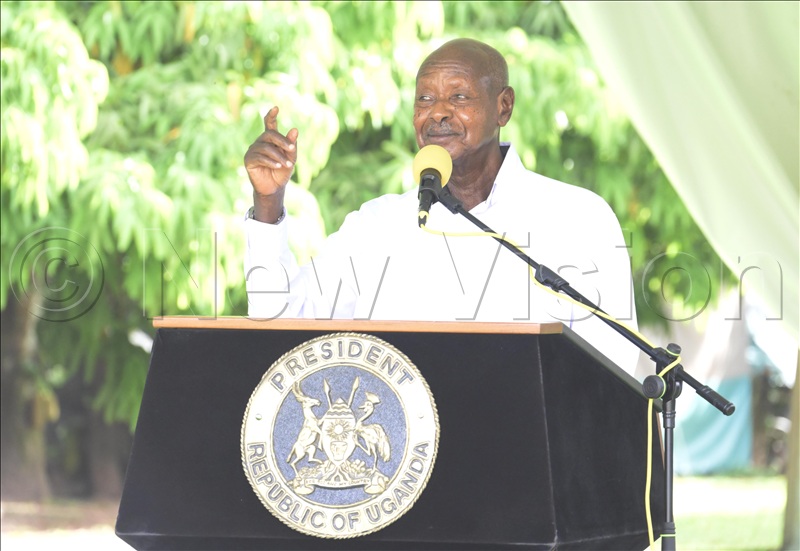 The President also recalled his time as President of the Scripture Union in the 1960s, saying he challenged interpretations of Christianity that appeared to glorify poverty or discourage people from working to improve their lives. (All Photos by Miriam Namutebi)