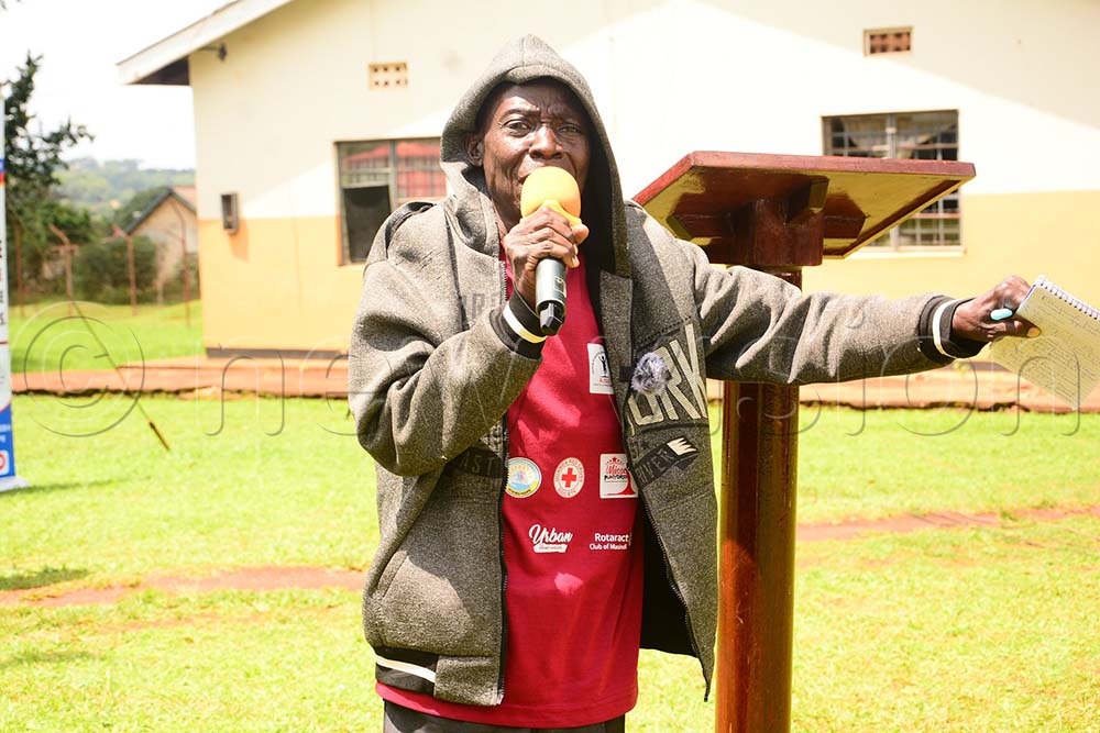  Emmanuel Majala, 63, a sickler, said that it's not true that SCD sufferers die early, adding that they die due to mistakes made by themselves or by their parents. (Credit: Yosam Gucwaki)