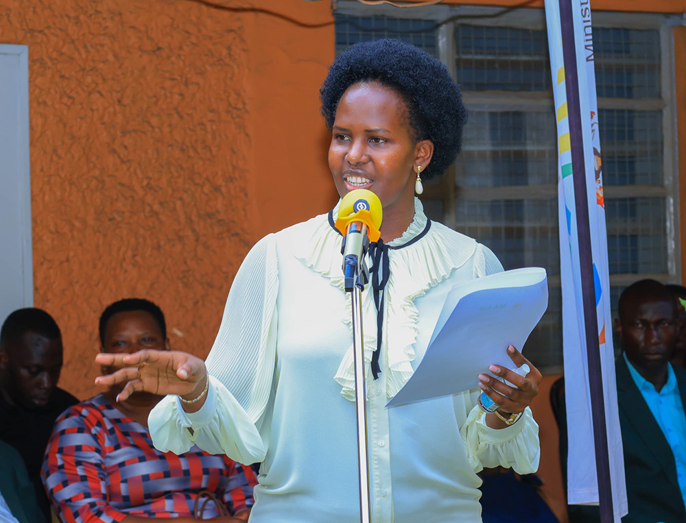 Minister of State for Agriculture, Desire Muhooza. (Courtesy photo)