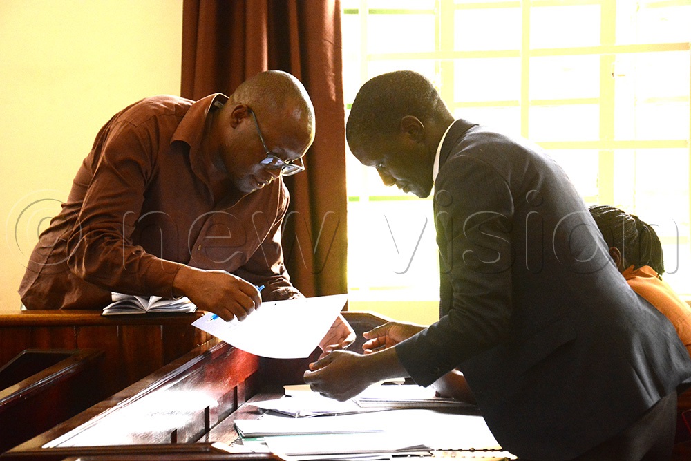 While denying bail to Benald Magoola, 36, magistrate Gladys Kamasanyu noted that Magoola does not have a fixed place of abode in the country. (Photo by Margret Zalwango)