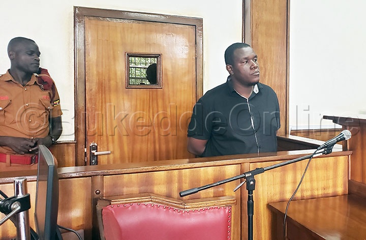 Richard Ntabazi Efayera Ez'okukusa Eby'amaguzi Mu Kaguli Ka Kkooti.