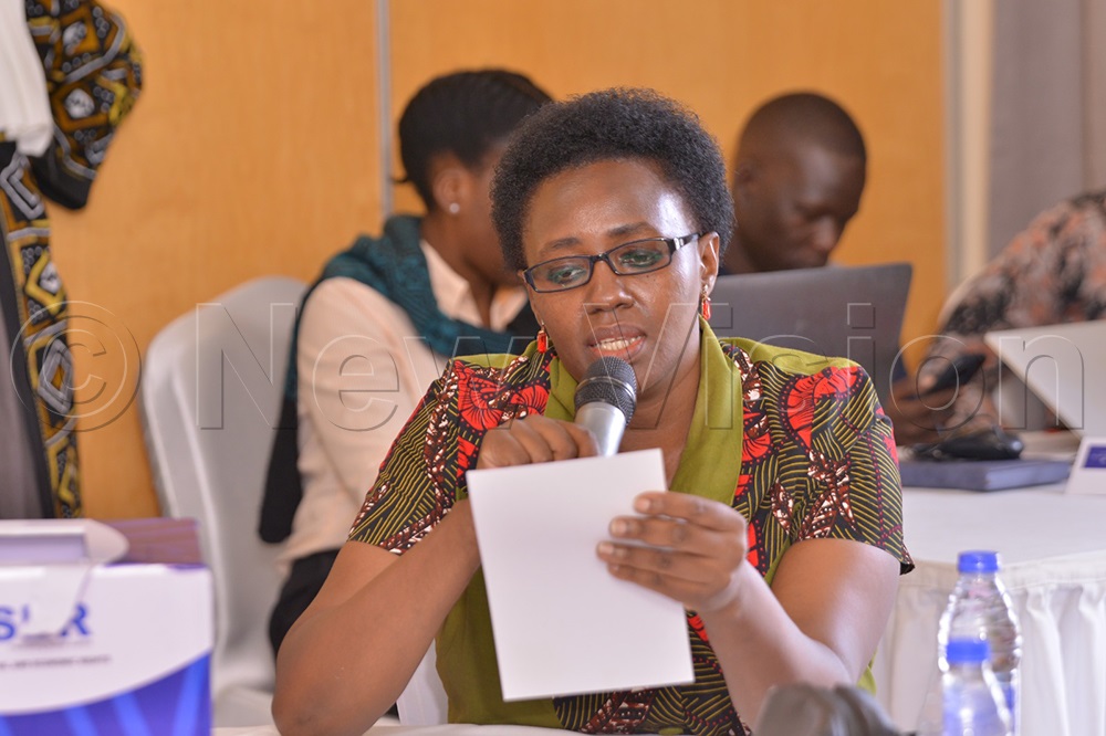 Patience Namanya, Gender Ministry official from the Youth & Children Affairs department. (Credit: Rhyman Agaba)