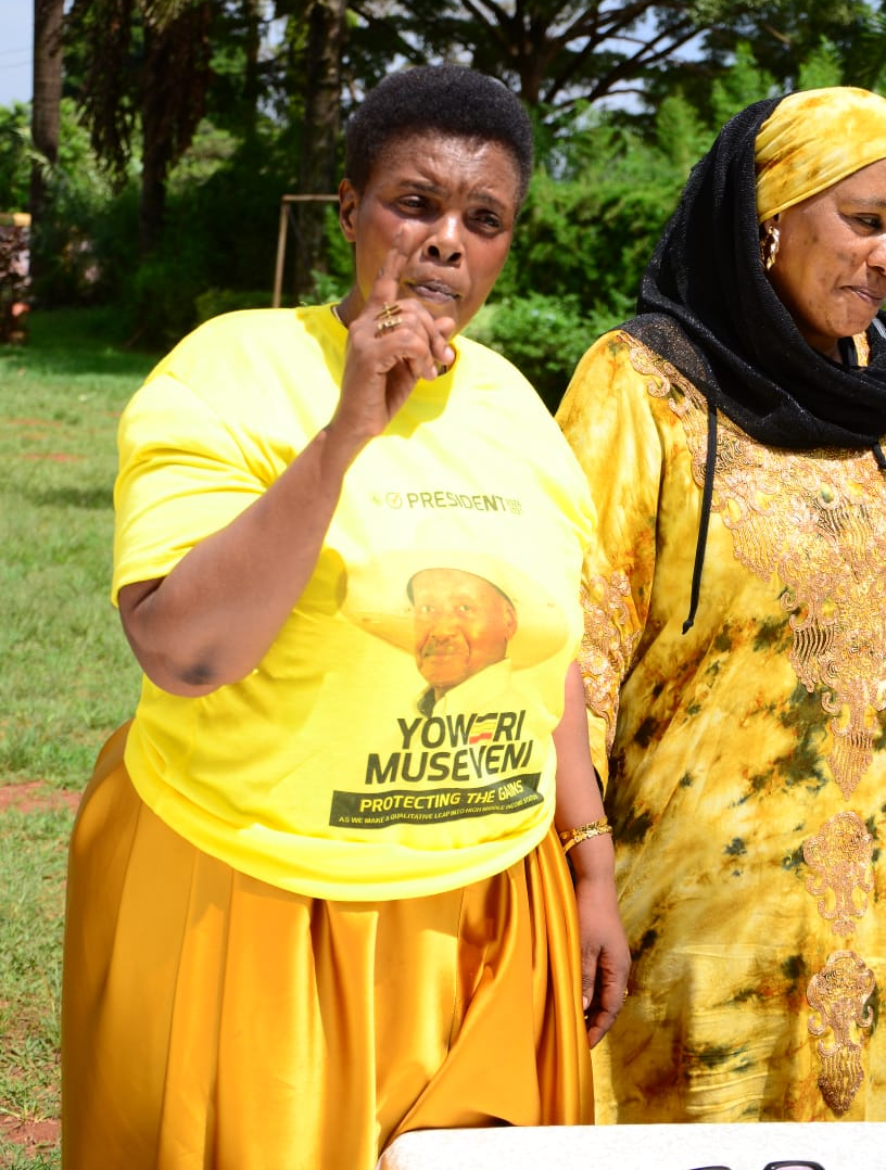 Christine Mbabazi Umuhoza Akulira ekibiina Kya "Bambi Yamba Maama" ekya ba single Mothers