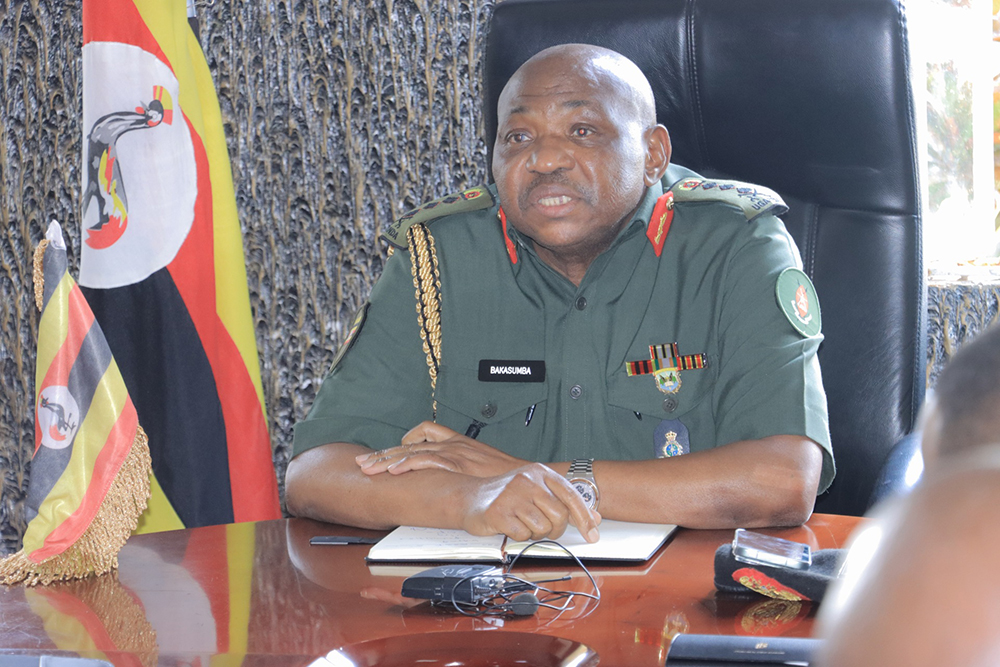 Lieutenant General Jack Bakasumba, Chief of Joint Staff of the UPDF. (Courtesy)
