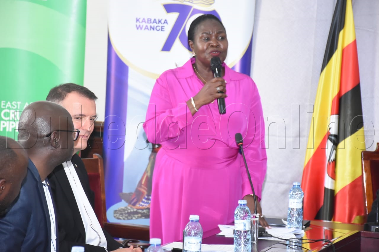 Minisita Nankabirwa ng'ayogera