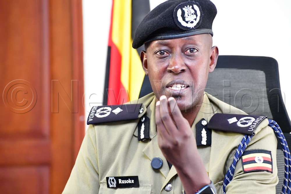 Police spokesperson Rusoke Kituuma told journalists today (September 28) at the police headquarters in Naguru, Kampala, that the recoveries point to weaknesses in the management, supervision and movement of armed private security guards. (Credit: Mpalanyi Ssentongo)