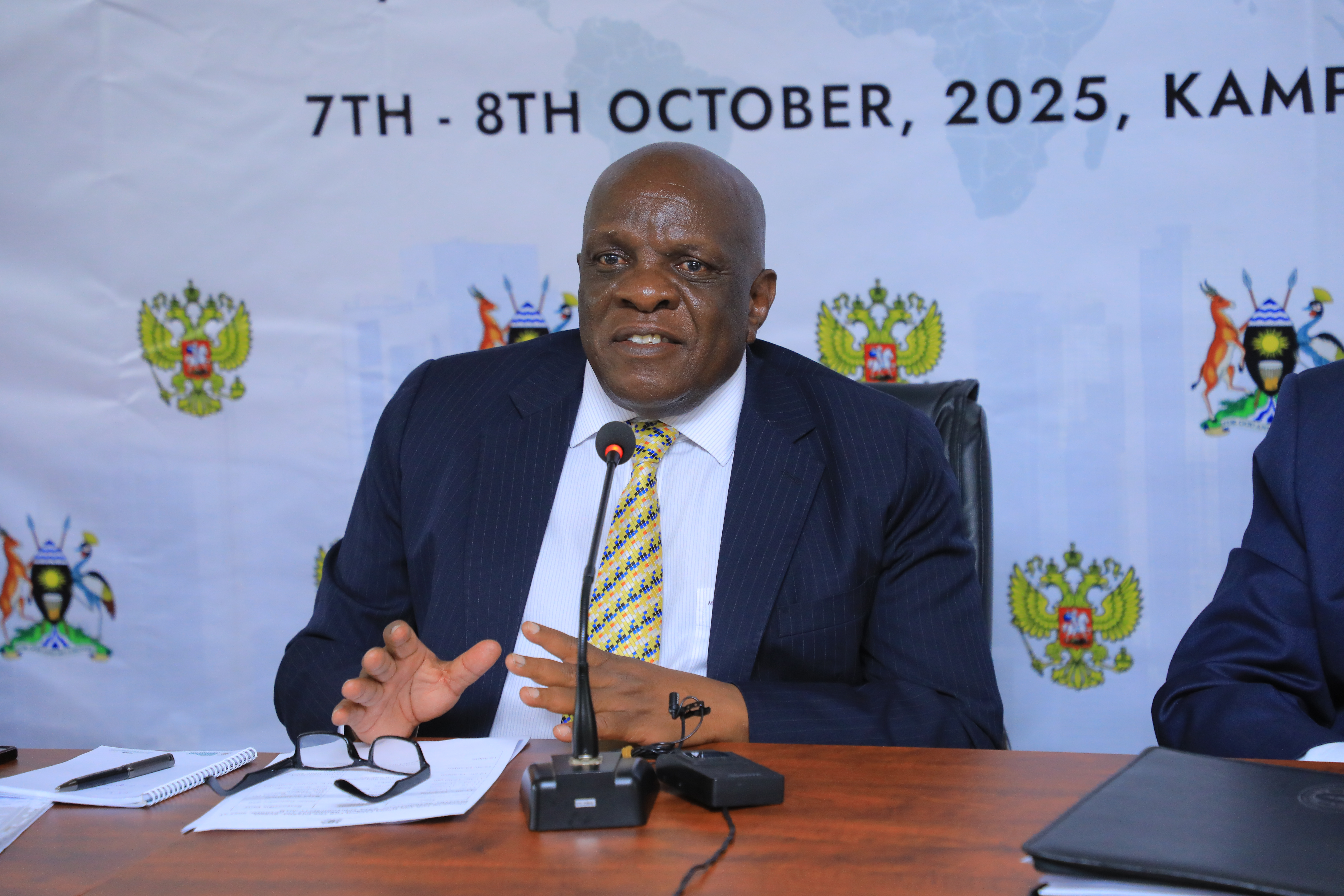 Uganda’s Ambassador to the Russian Federation, Moses Kizige. (Courtesy) 