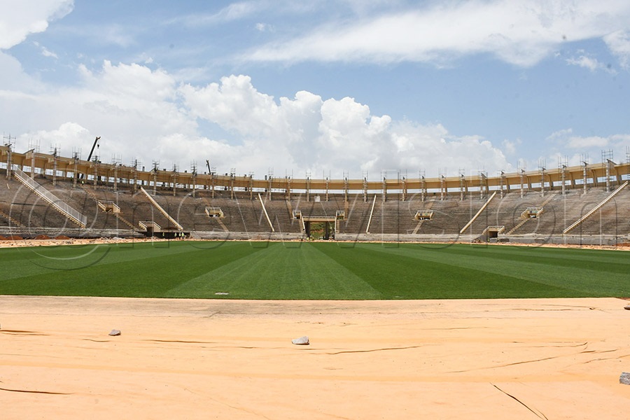The ongoing works at the Mandela National Stadium, October 6, 2026. Photo by Michael Nsubuga