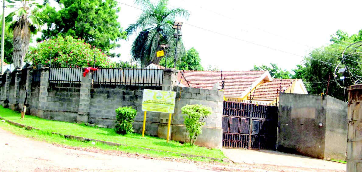 Ofiisi ya Ssentebe wa NRM esangibwa e Kyambogo nga bw&rsquo;eri mu kiseera kino.