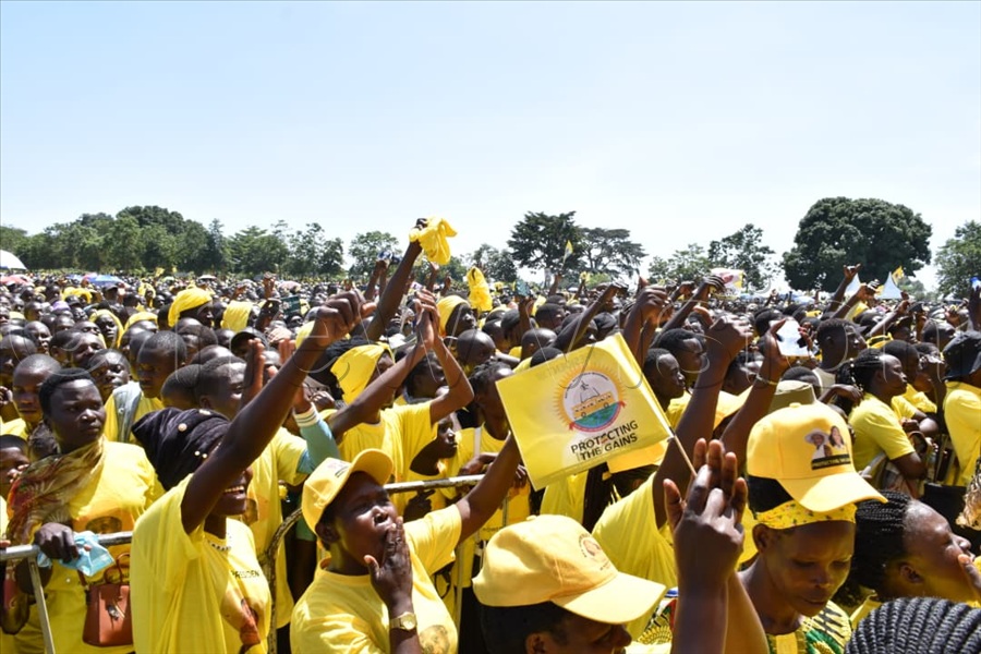 Museveni told the Ngora electorate that said peace remains the cornerstone of development and the reason Ugandans can now engage in productive work and education.