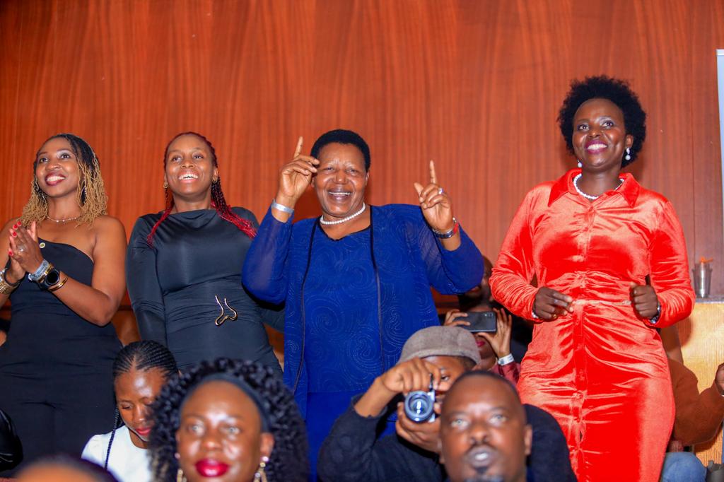 Hon. Matembe enjoyed herself