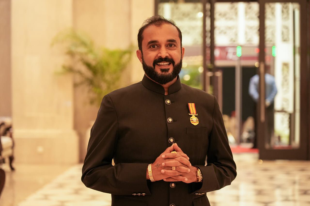 Paresh Mehta, Chairman of the Indian Association of Uganda