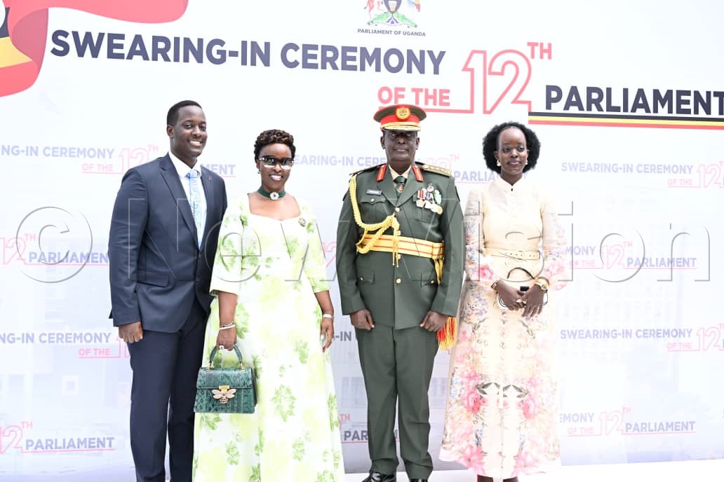 Gen. James Mugira sworn in the 12th Parliament of Uganda representing Uganda People's Defence Forces.