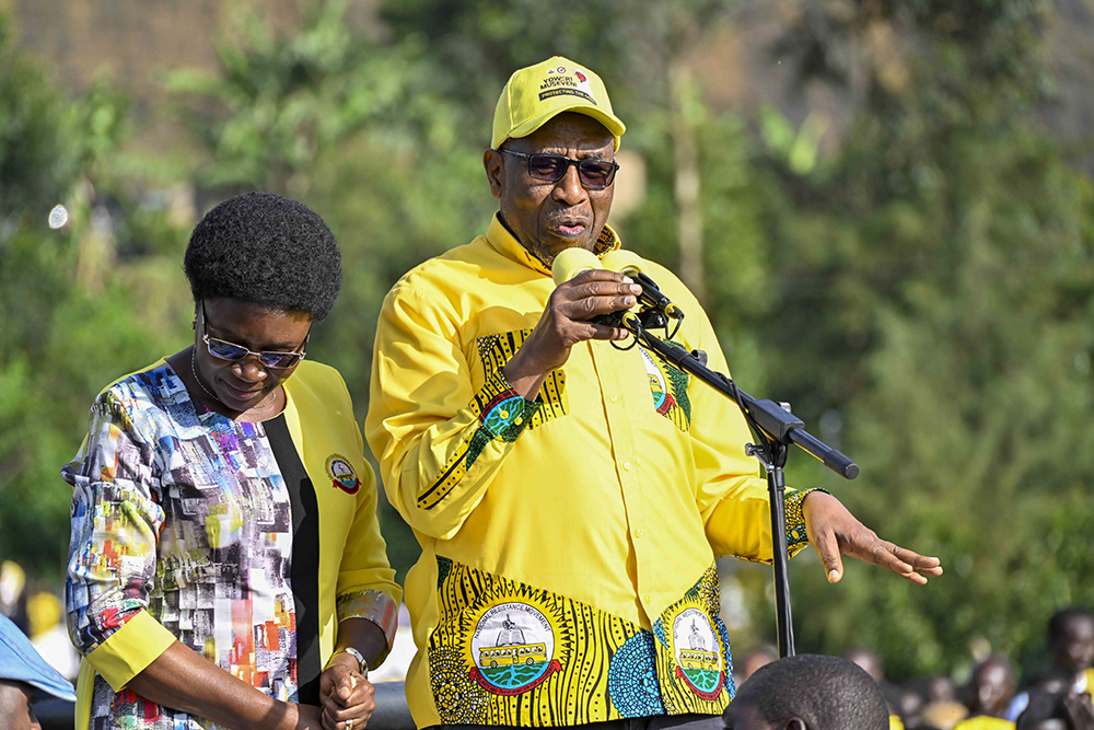 Former Prime Minister Dr Ruhakana Rugunda. (PPU)