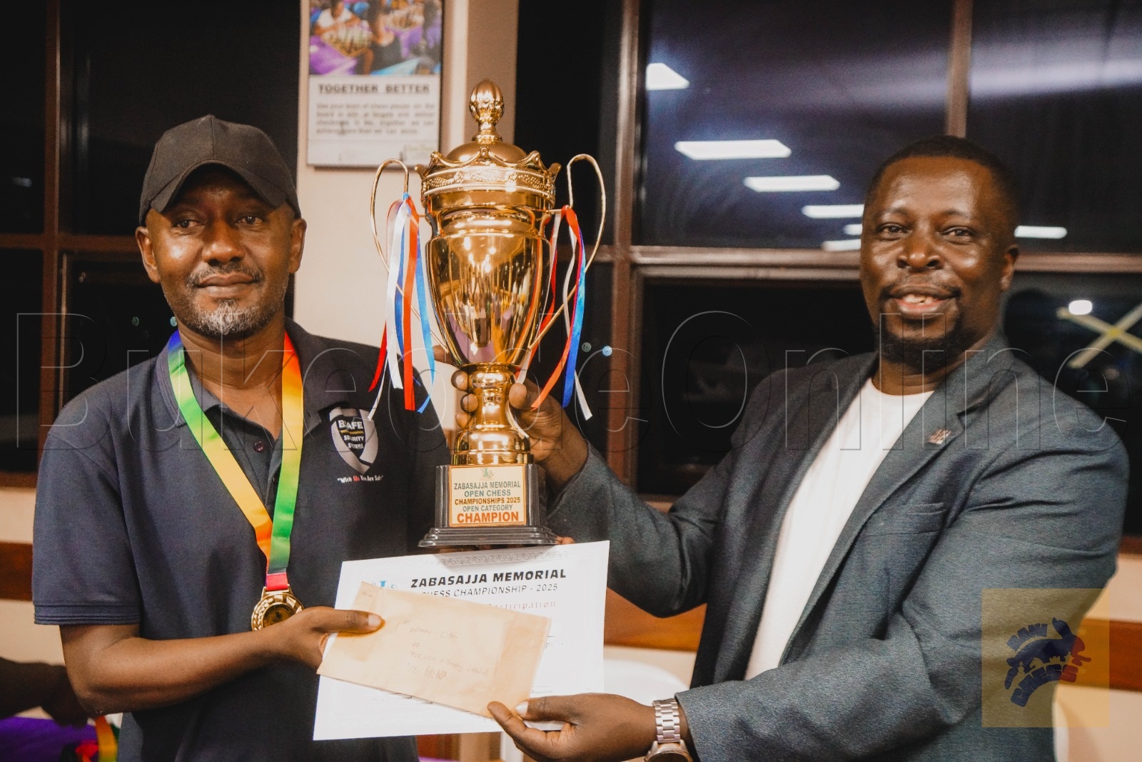 Mwaka nga akwasa omu kubawanguzi ekikopo