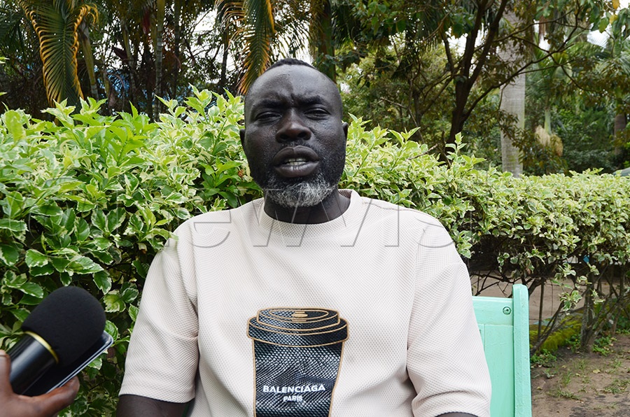 Arua City Boxing Club president Oshino Rashid Ejoyi. PHOTO: John Paul Opio