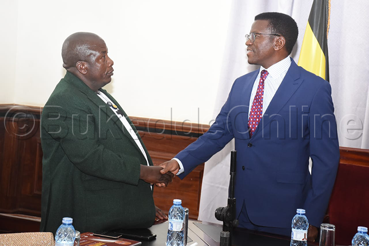 Mzeei Magala ne Katikkiro 