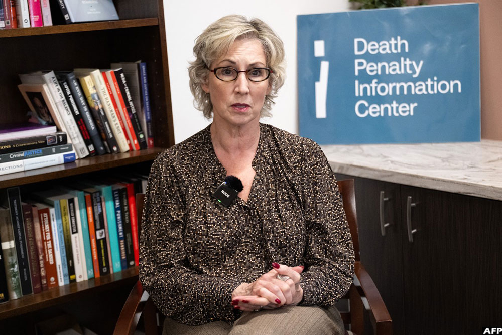 Robin Maher, the director of the US nonprofit Death Penalty Information Centre, in an interview with AFP on October 19, 2026. (AFP)