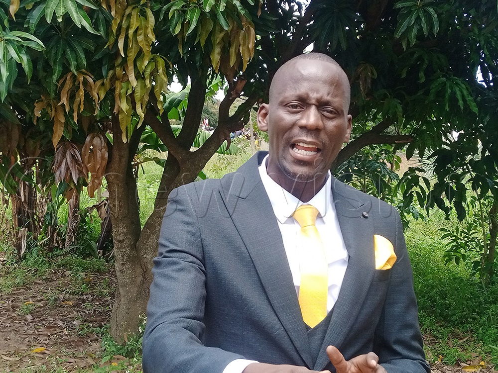 Simon Wokorach NRM nominated for Gulu District MP seat. (Photo by Dennis Ojwee)