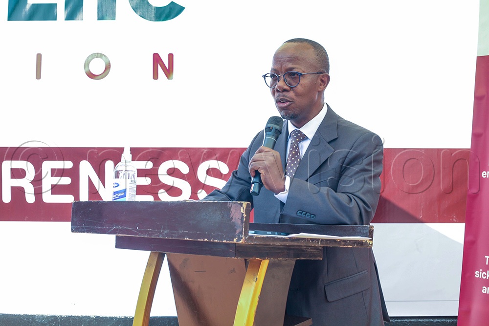 Dr Henry Ddungu, a consultant haematologist at the Uganda Cancer Institute, described sickle cell disease as one of the country's most overlooked public health challenges. (Photo by John Musenze)