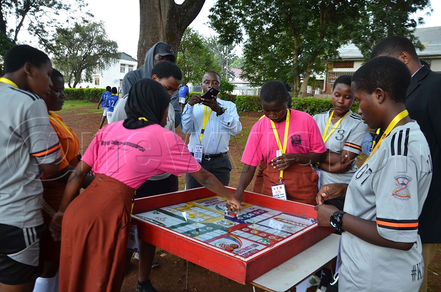 Schools showcasing their talents during the recently concluded Ball Games in Tororo 