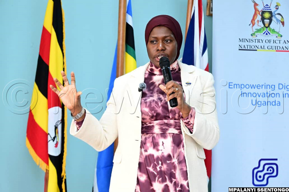 Dr Aminah Zawedde, the permanent secretary in the ICT and National Guidance ministry, welcomed the Mbale ICT Hub initiative. (Photo by Mpalanyi Ssentongo)