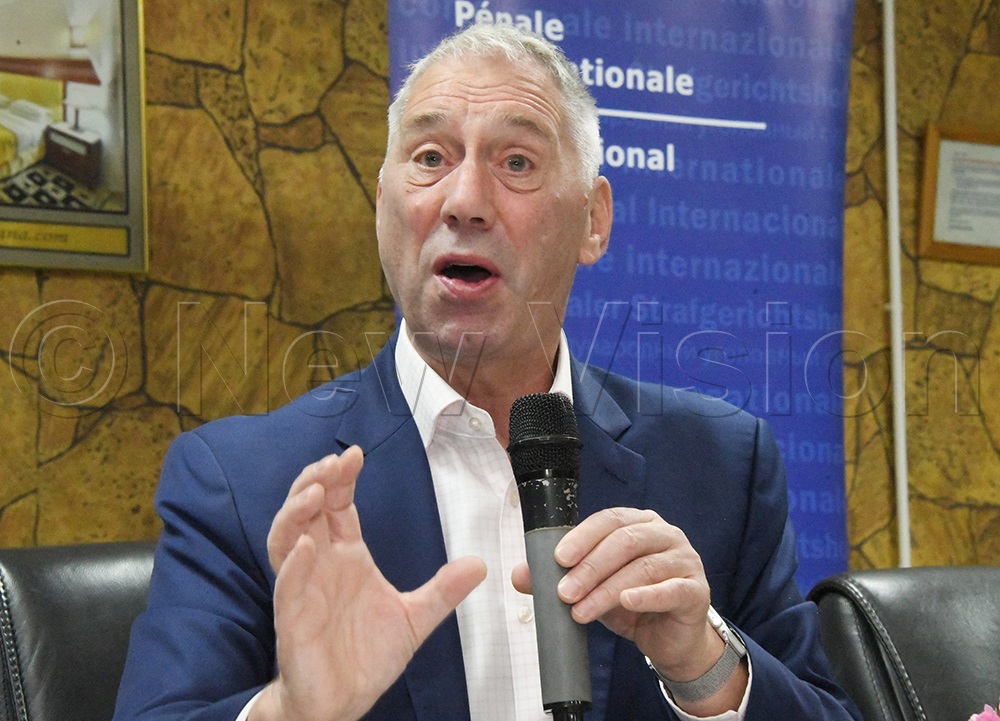 Peter Haynes, Lead Counsel Kony Defence Team. (Credit: Mpalanyi Ssentongo)