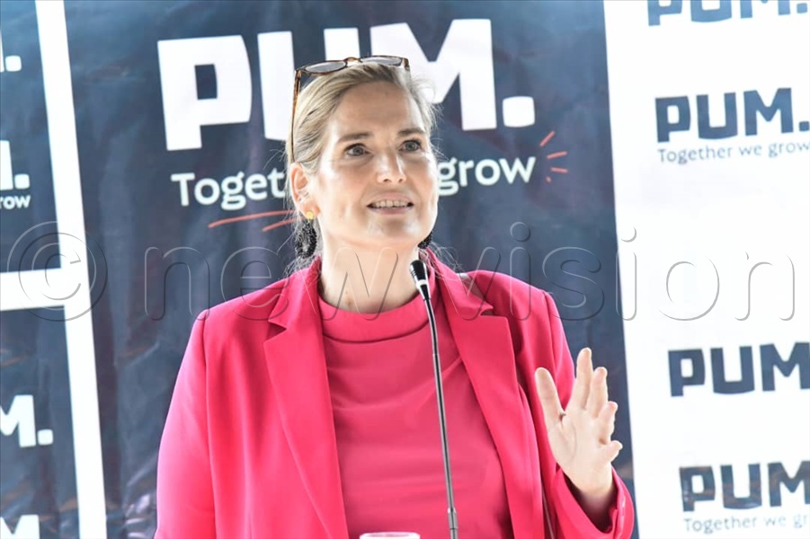 Netherlands Ambassador to Uganda Frederieke Quispel remarks.