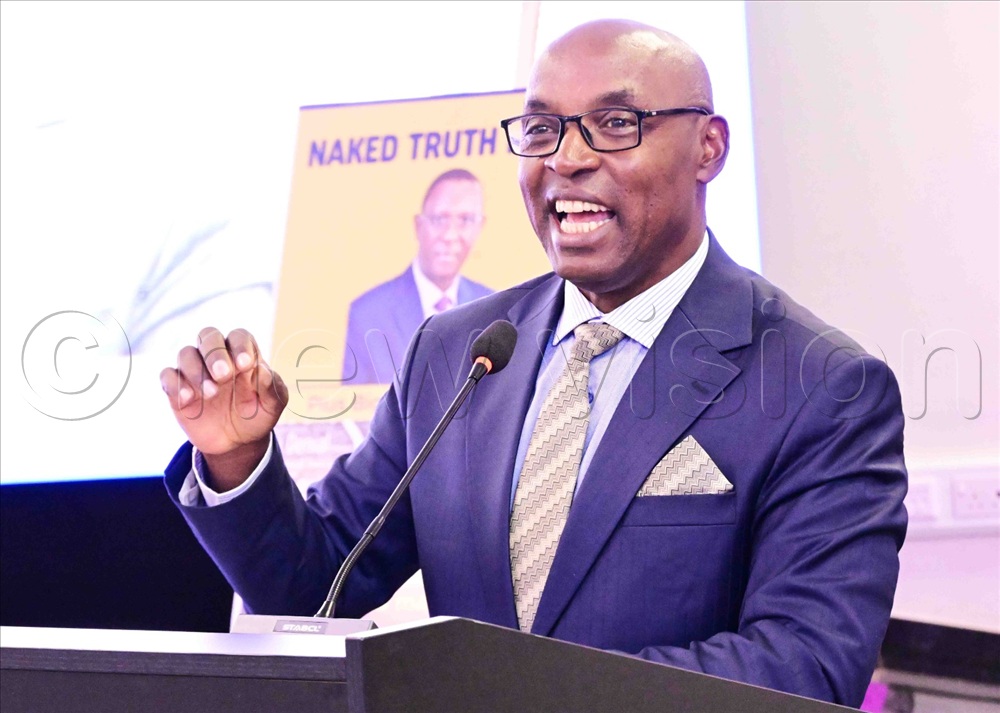  Chief Justice Dr Flavian Zeija making his remarks.