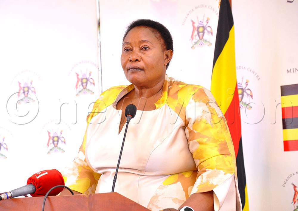 Minister Babalanda outlined detailed preparations for the ceremony and described the inauguration as the formal commencement of a new five-year presidential term, in line with constitutional provisions. (Credit: Nancy Nanyonga)