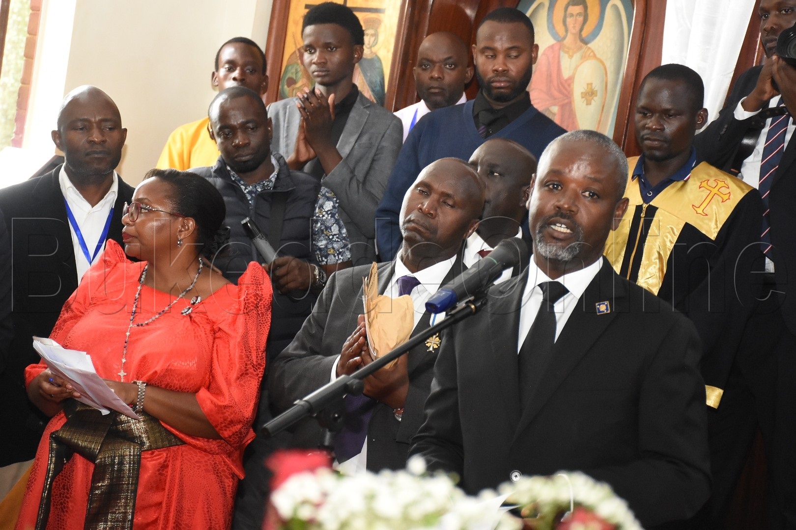 Thomas Tayebwa ng'ayogera