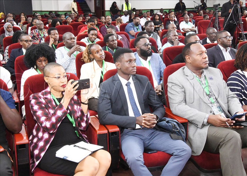 Some of the participants during the conference.