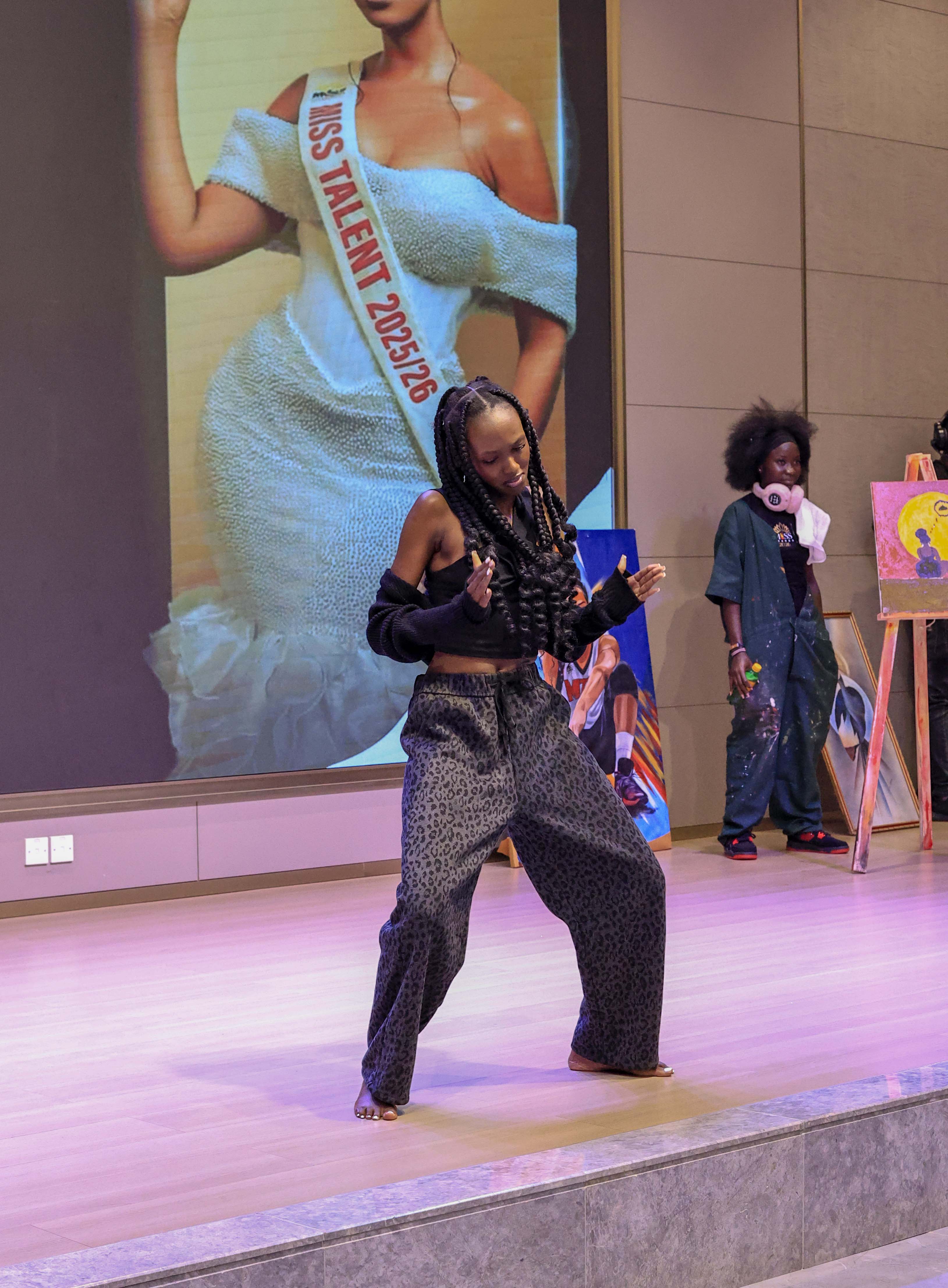 She Came Through With A Contemporary Dance. Photo By Ignatius Kamya
