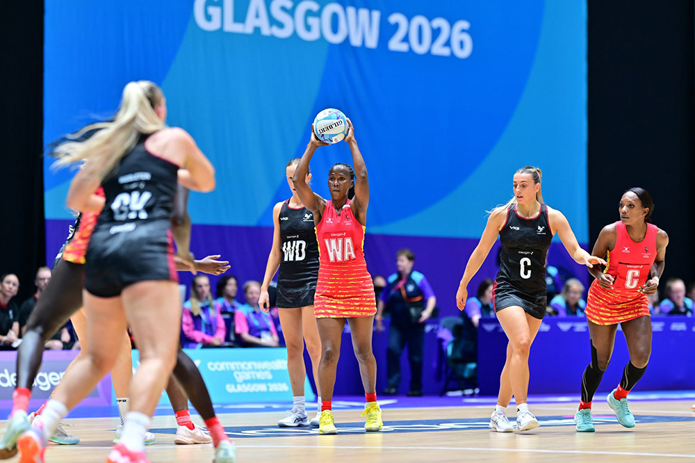 Team captain Racheal Nanyonga was pleased with the victory but admitted there was still room for improvement ahead of the remaining matches. (Courtesy Photos/Nicholas Bamulanzeki)