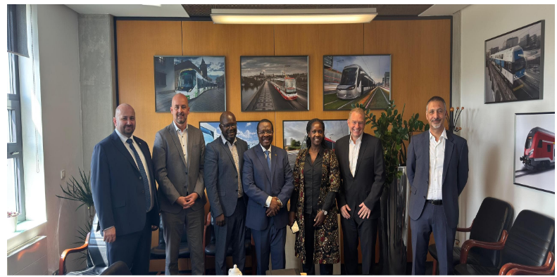 Ambassador Danny Ssozi, representing the Uganda Embassy in Berlin, led the delegation that visited ŠKODA’s headquarters in Plzeň, Czech Republic. (Courtesy)
