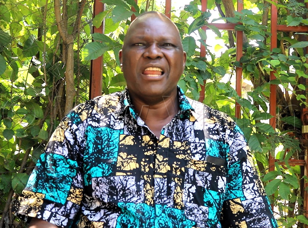 NRM Flagbearer and Candidate for Terego East Constituency, Wilfred Babanga. (Photo By Robert Ariaka)