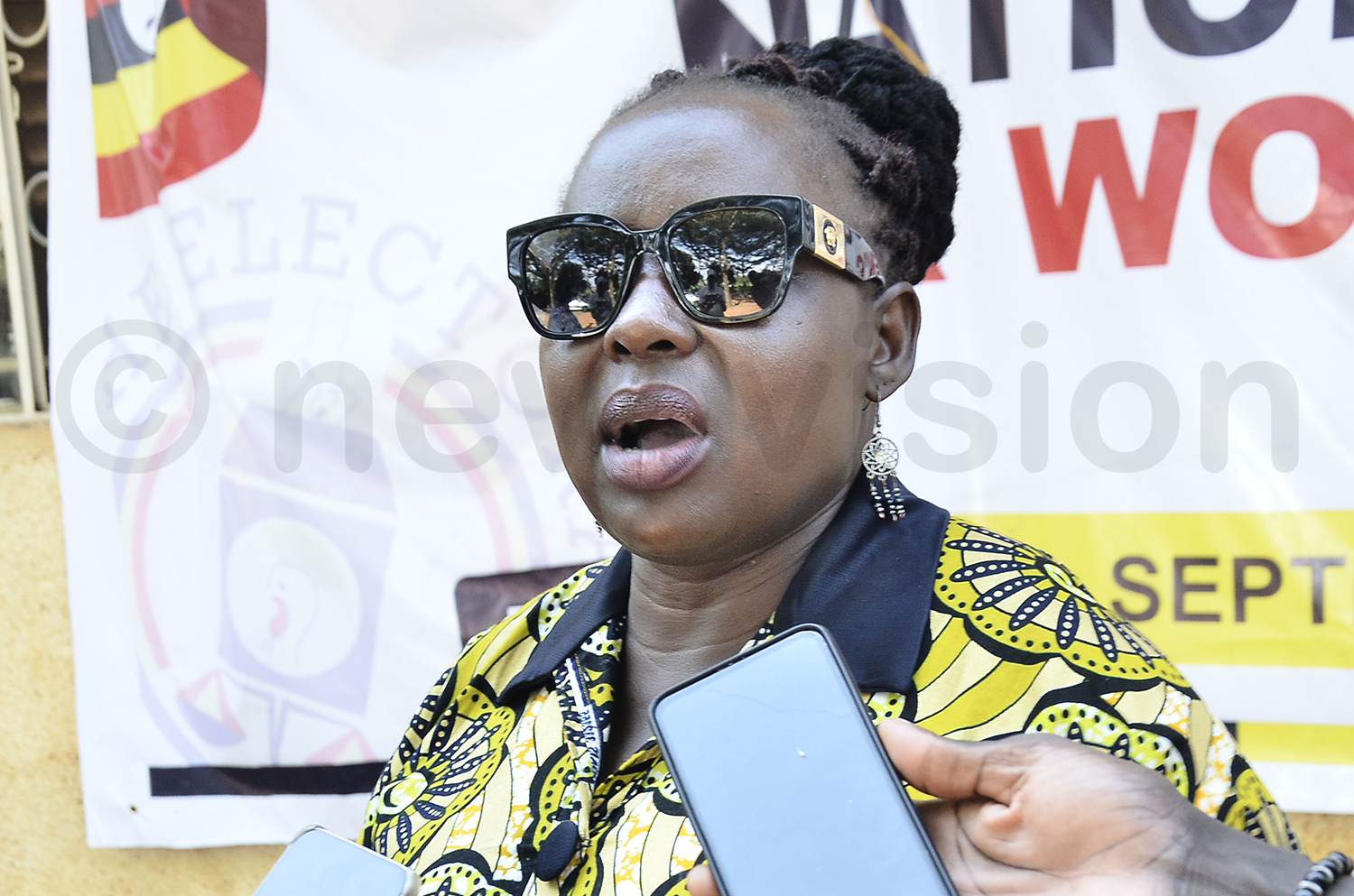 Independent candidate Joy Ruth Acheng. Photo by Ronnie Kijjambu