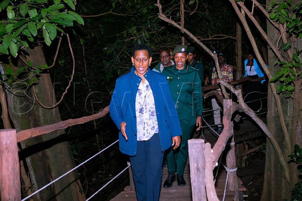 Tourism Ministry's PS Doreen Katusiime led the Uganda team on several tourism site visits in Tanzania. (Photo by Javier Silas Omagor)