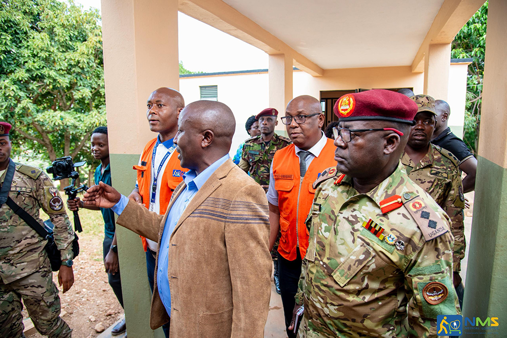 SFC and NMS officials inspecting the renovated facility. (Courtesy)