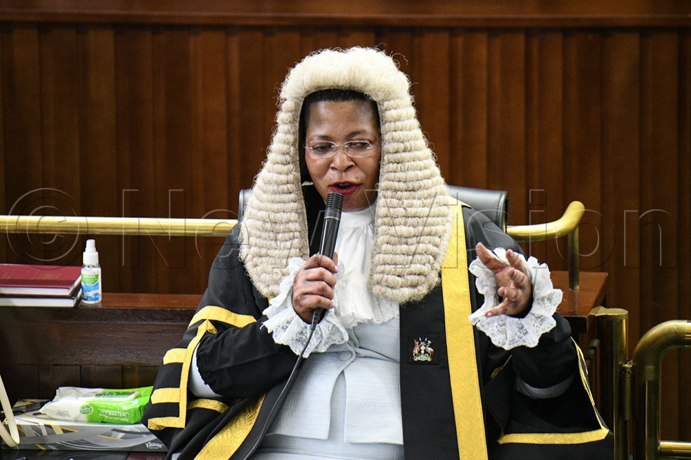 Speaker Anita Among. (Credit: Mariah Wamala)
