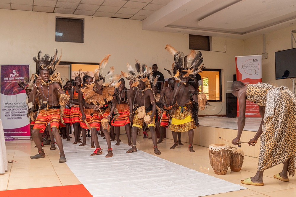 Acholi Traditional dancers entertained the guests during awards, Photo by Claude Omona. (Photo by Claude Omona)