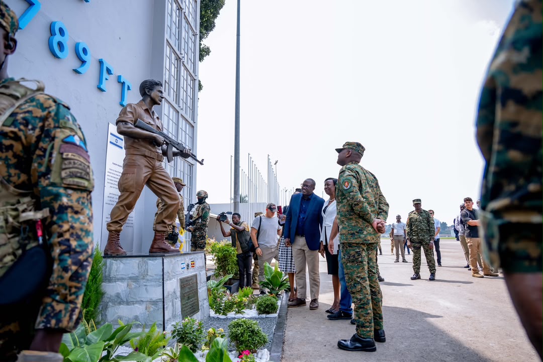 The Ugandan CDF stressed that the monument represents a shared commitment to universal military and humanitarian values rather than simply reflecting on past tragedy.