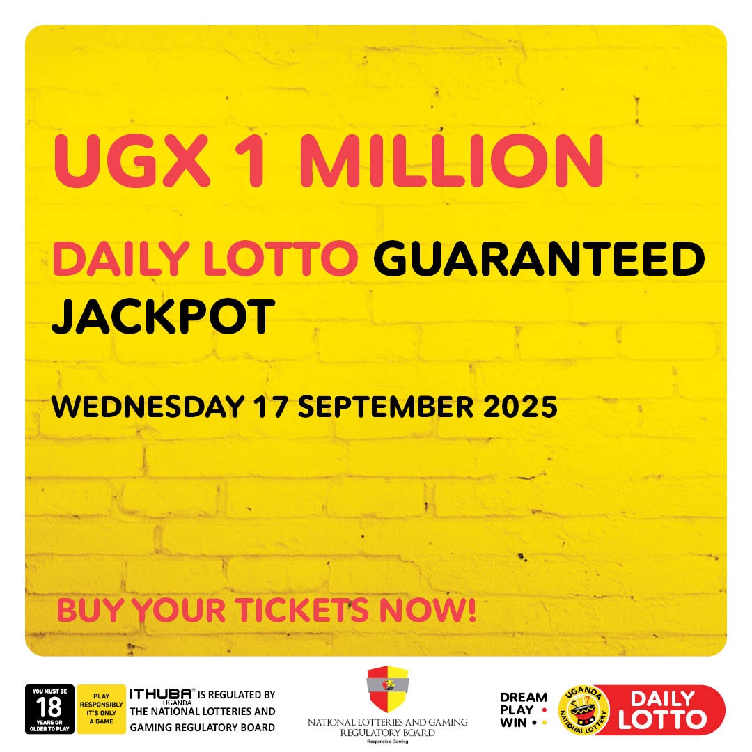 #UgandaNationalLottery