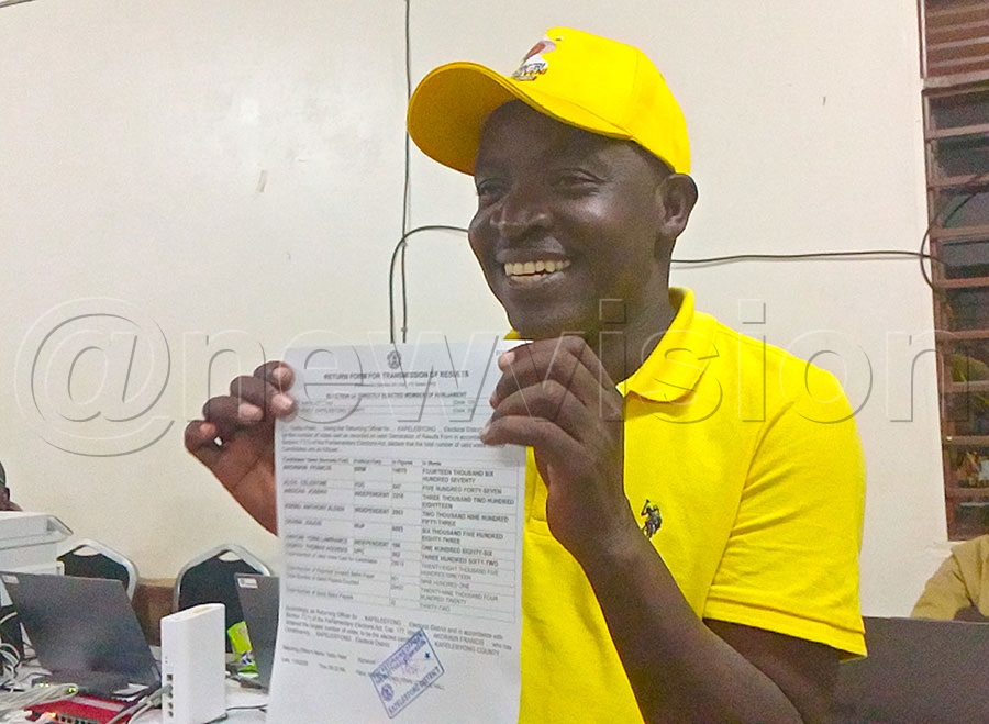 MP candidate Francis Akorikin. Photo by Alfred Atwau