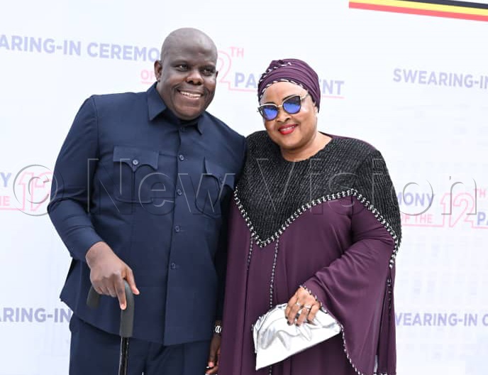 Hon. Mpindi Bumali present for the swearing-in ceremony in the 12th Parliament of Uganda as a Member of Parliament representing Persons with Disabilities. (Photo by Ponsiano Nsimbi)